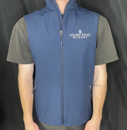 Men's Soft Shell Vest Blue 1