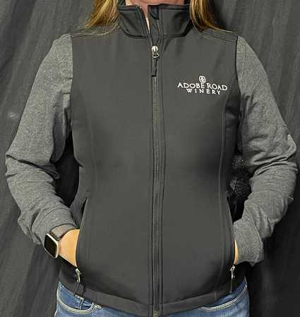 Women's Soft Shell Vest Black 1