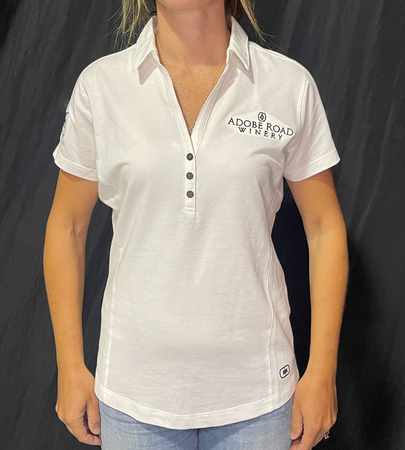 Women's Ogio Polo White 1