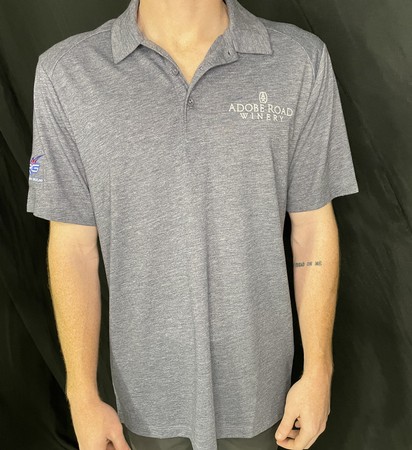 Men's Blue Grey SportTek Polo 1