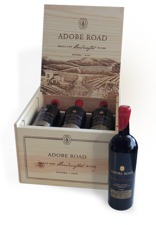 Adobe Road Branded Pine Box 1